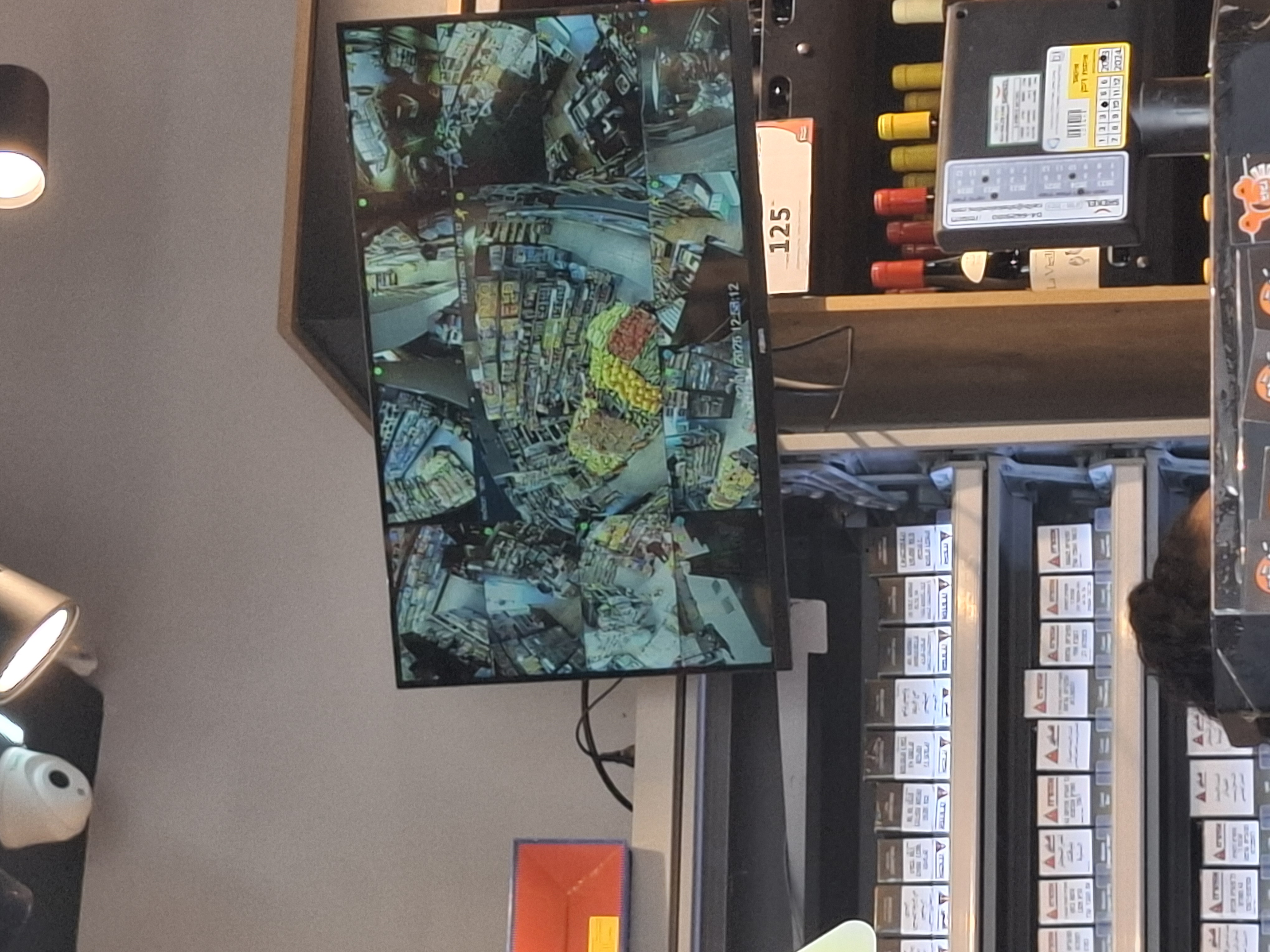 Caméra installée pour sécurisation d'accès